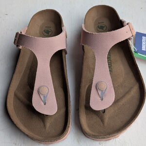 Birkenstock Sandals Women's Size 8 EU 39 Thong Sandal Beach Vegan Boho Soft Pink